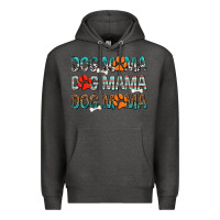 Charcoal Heather Dog Mama Premium Hoodie - texasbilliewilder