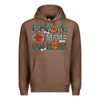 Chestnut Dog Mama Premium Hoodie - texasbilliewilder