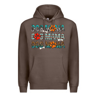 Coffee Dog Mama Premium Hoodie - texasbilliewilder