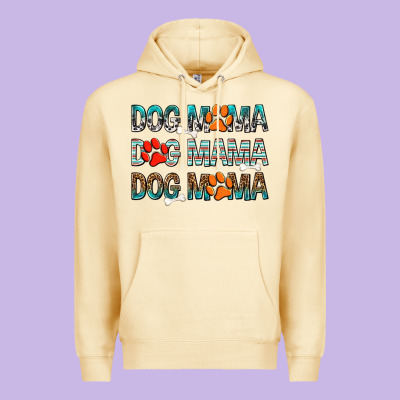 Dog Mama Premium Hoodie Designed By Texasbilliewilder