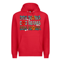 Red Dog Mama Premium Hoodie - texasbilliewilder