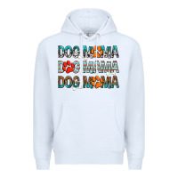 White Dog Mama Premium Hoodie - texasbilliewilder