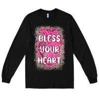 Black bless your heart Long Sleeve Tee - MaliasSmallBusiness