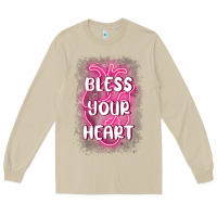 Mushroom bless your heart Long Sleeve Tee - MaliasSmallBusiness