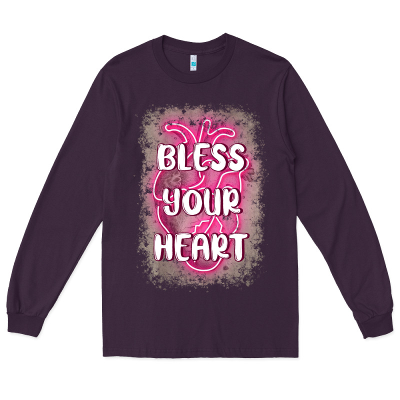 Bless Your Heart Long Sleeve Tee by MaliasSmallBusiness | Teevron