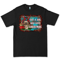 Black just a girl who loves christmas Premium Tee - RanaPortraitStore
