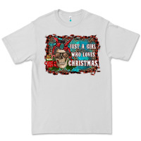 Dove Grey just a girl who loves christmas Premium Tee - RanaPortraitStore