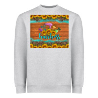 Heather Grey hairboss 200z skinny sunflowers leopard hairdresser Heavyweight Sweatshirt - Artiststas