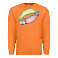 Carrot Pastel Color Easter Lips Premium Sweatshirt - Bettercallsaul