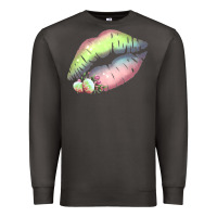Smoke Pastel Color Easter Lips Premium Sweatshirt - Bettercallsaul