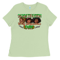 Matcha juneteenth in my independence day Ladies Tee - texasbilliewilder