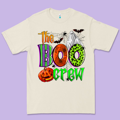 The Boo Crew Premium Tee Designed By Zillion Design Studio