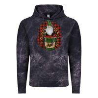 Cloud Black gnomes with coffee christmas Vintage Hoodie - RanaPortraitStore