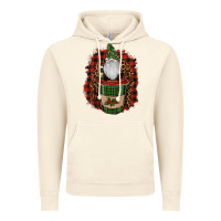 Vintage Artic gnomes with coffee christmas Vintage Hoodie - RanaPortraitStore