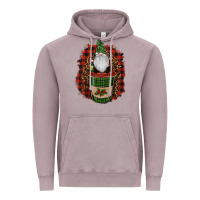 Vintage Zinc gnomes with coffee christmas Vintage Hoodie - RanaPortraitStore