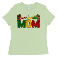 Matcha juneteenth mom Ladies Tee - texasbilliewilder