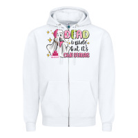 White dead inside but it's christmas Zipper Hoodie - MaliasSmallBusiness