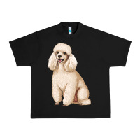 Black standart poodle Urban Heavy Tee - Artiststas