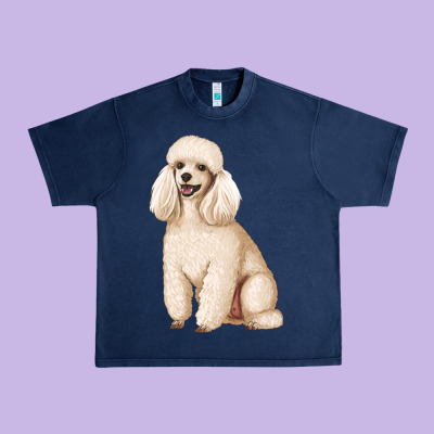 Standart Poodle Urban Heavy Tee Designed By Artiststas