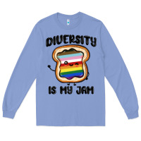Colony Blue diversity is my jam Long Sleeve Tee - MaliasSmallBusiness