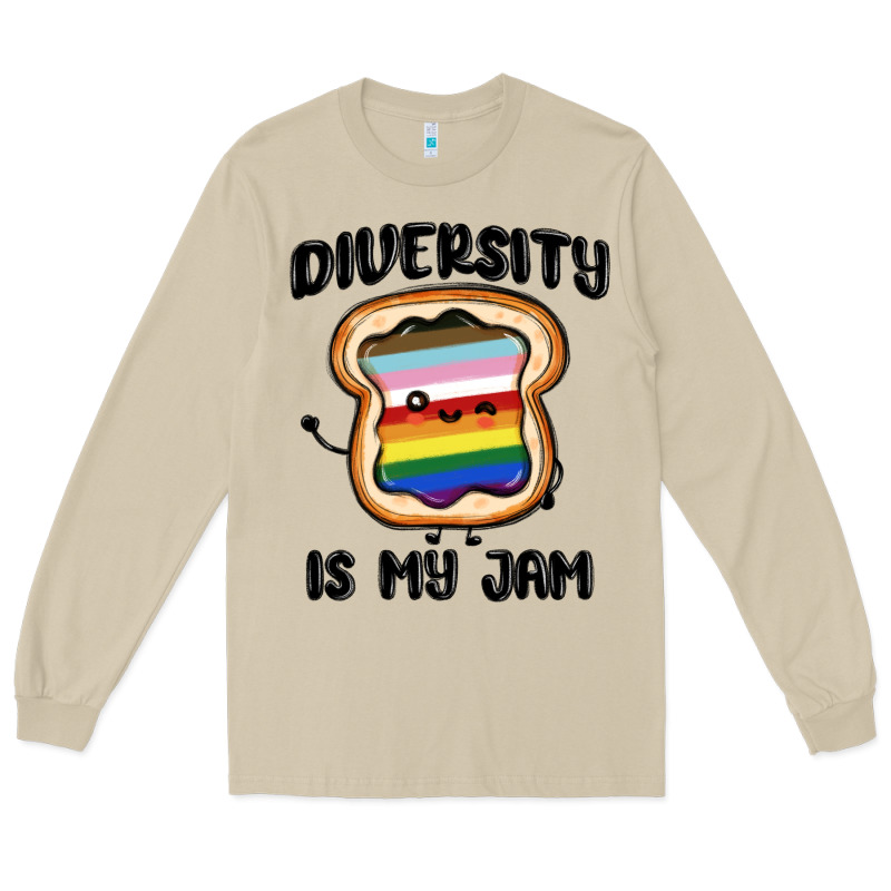 Diversity Is My Jam Long Sleeve Tee by MaliasSmallBusiness | Teevron