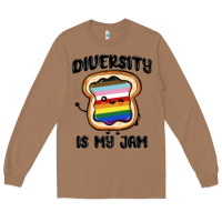 Toasted Coconut diversity is my jam Long Sleeve Tee - MaliasSmallBusiness