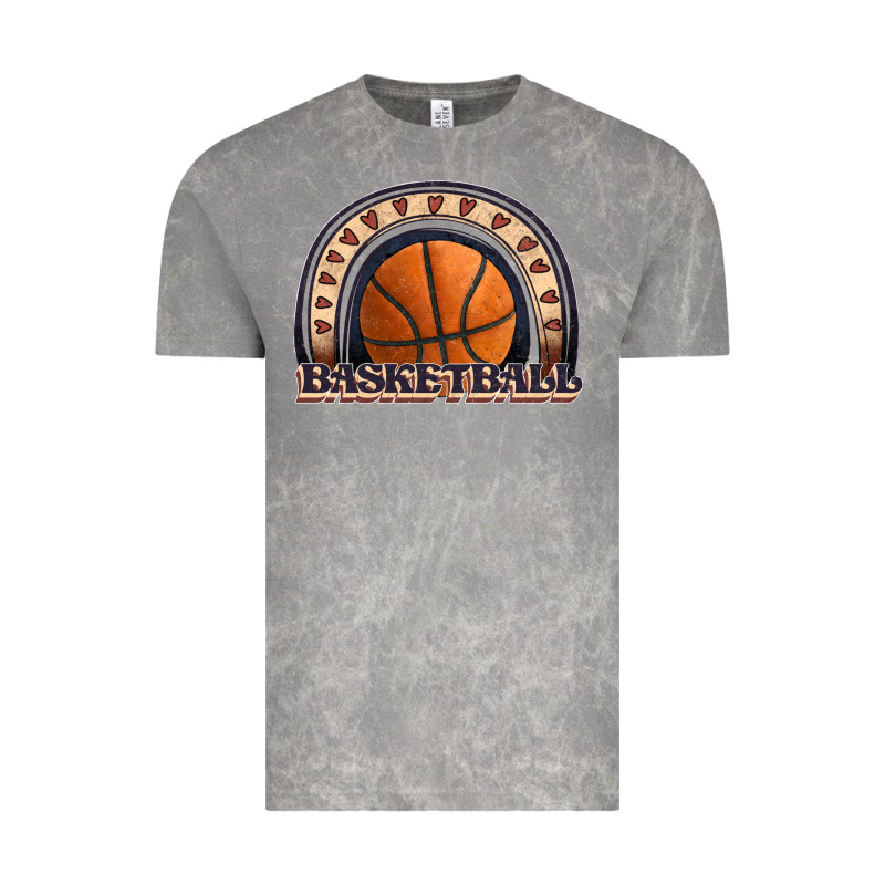 Basketball Rainbow Vintage Tee by JahusDesignShop | Teevron