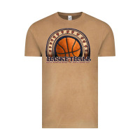 Vintage Camel basketball rainbow Vintage Tee - JahusDesignShop