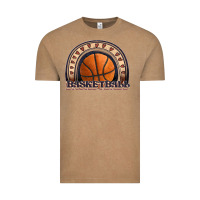 Vintage Coffee basketball rainbow Vintage Tee - JahusDesignShop