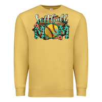 Softball Mom Premium Sweatshirt | Teevron