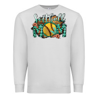 Dove Grey Softball Mom Premium Sweatshirt - Bettercallsaul