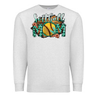 Oatmeal Heather Softball Mom Premium Sweatshirt - Bettercallsaul