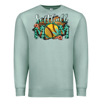 Seafoam Softball Mom Premium Sweatshirt - Bettercallsaul