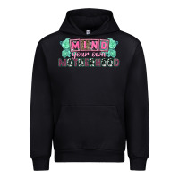 Black Mind your own Motherhood  Mother's Day Urban Hoodie - CowGirlArtShop