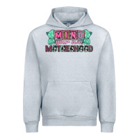 Heather Grey Mind your own Motherhood  Mother's Day Urban Hoodie - CowGirlArtShop