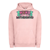 Pigment Salmon Mind your own Motherhood  Mother's Day Urban Hoodie - CowGirlArtShop