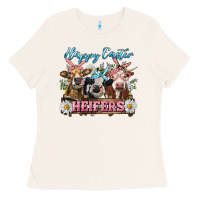 Bone Happy Easter Heifers Ladies Tee - RanaPortraitStore