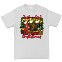Just A Girl Who Loves Christmas Premium Tee | Teevron
