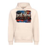 Sandshell God bless America  4th of July Urban Hoodie - CowGirlArtShop