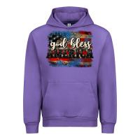 Tulip God bless America  4th of July Urban Hoodie - CowGirlArtShop