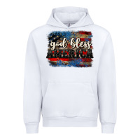 White God bless America  4th of July Urban Hoodie - CowGirlArtShop
