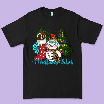 Christmas Vibes Premium Tee Designed By Ranaportraitstore