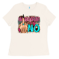 Bone hahahaha no leopard cowhide Ladies Tee - JahusDesignShop