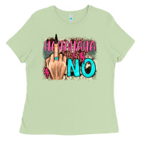 Matcha hahahaha no leopard cowhide Ladies Tee - JahusDesignShop