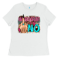White hahahaha no leopard cowhide Ladies Tee - JahusDesignShop