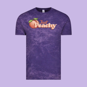 Just Peachy Vintage Tee Designed By Jahusdesignshop