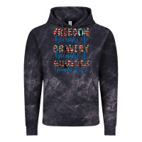 Cloud Black freedom because of bravery because of selflessness because of you Vintage Hoodie - JahusDesignShop