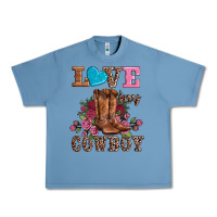 Valentines Day Love My Cowboy Urban Heavy Tee | Teevron