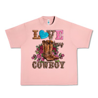 Salmon valentines day love my cowboy Urban Heavy Tee - AdoDesignShop