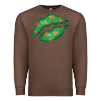 Chestnut St. Patricks Day Green Lips Premium Sweatshirt - Bettercallsaul